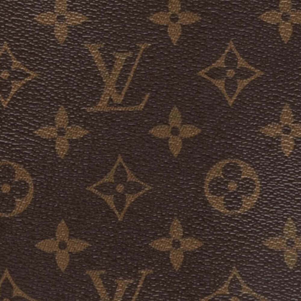 LOUIS VUITTON Authentic Brown Monogram Clutch Bag - Picture 4 of 7